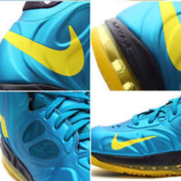 Nike Air Max Hyperposite 524862 303 Tropical Teal Yellow  Sneakers Shoes Men 10 main image 2
